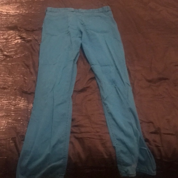 Turquoise jeans H&M size 34 good condition - Picture 4 of 4
